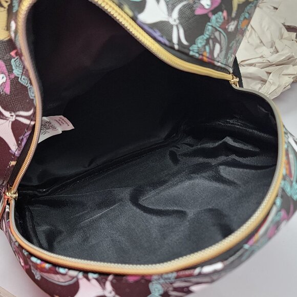 The Nightmare Before Christmas 10" Faux Leather Backpack  All Over Print - Picture 12 of 13